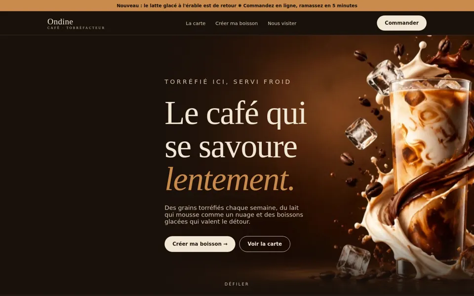 Concept Ondine Café